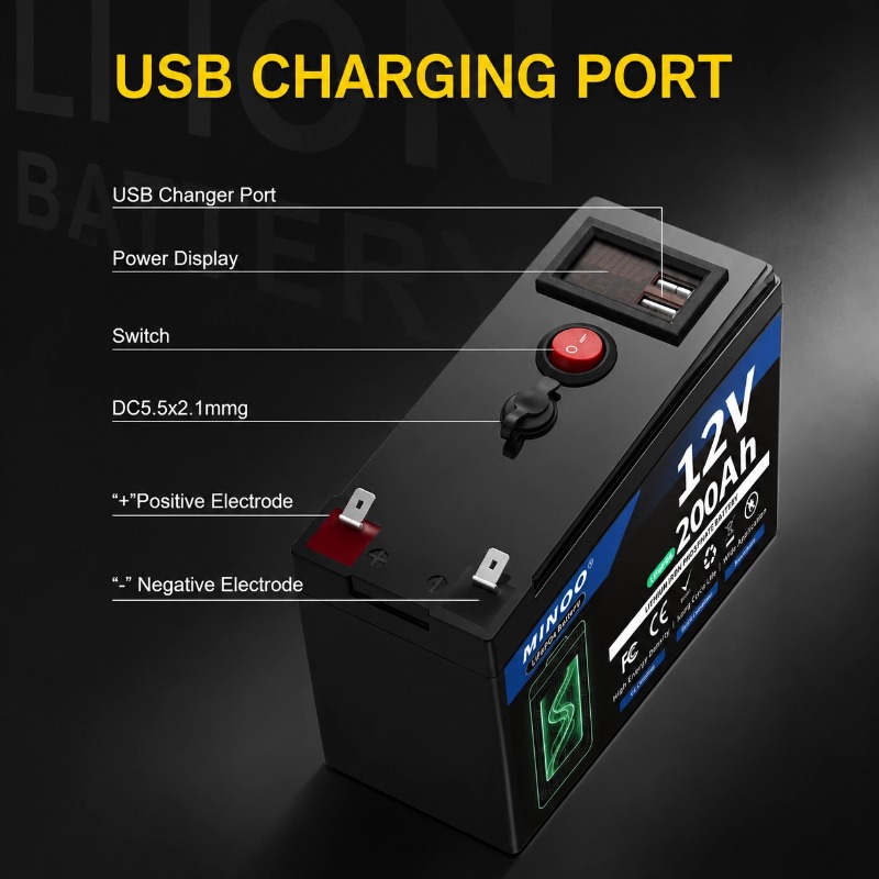 Batteria LiFePO4 12V 200Ah a c - Fish Finder Charger recensione e prezzo