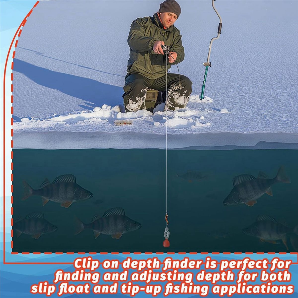 Offerta Speciale 618: Set di 4 - Fishing Depth Finder recensione e prezzo